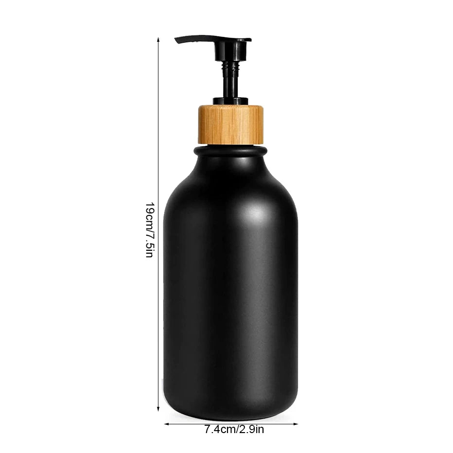 Lotion Soap Dispenser Cotton Swab & Toothbrush Holder Farmhouse Decoration Bathroom Storage Container Soap Dispenser