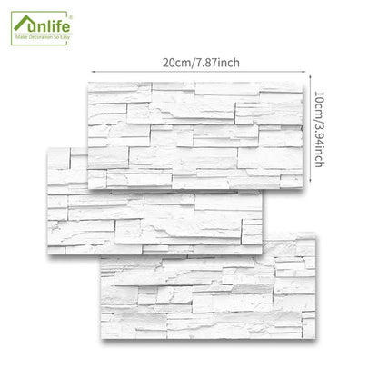 9/27/54PCS Mosaic Brick Tile Stickers for Bathroom Kitchen Wallpaper Waterproof Self-Adhesive DIY Wall Sticker Home Decor Decal