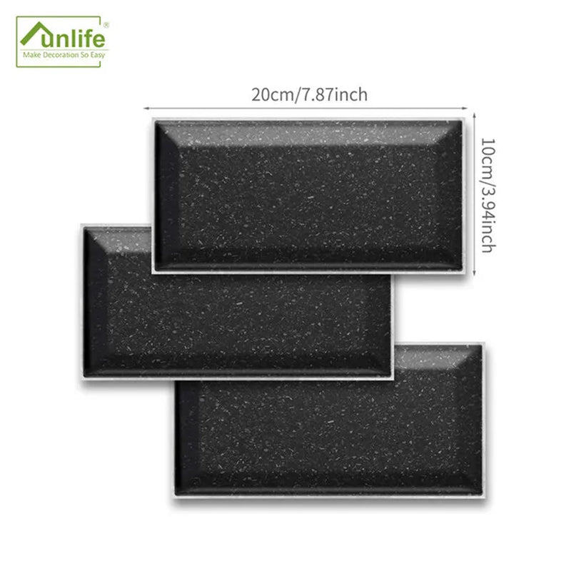 9/27/54PCS Mosaic Brick Tile Stickers for Bathroom Kitchen Wallpaper Waterproof Self-Adhesive DIY Wall Sticker Home Decor Decal