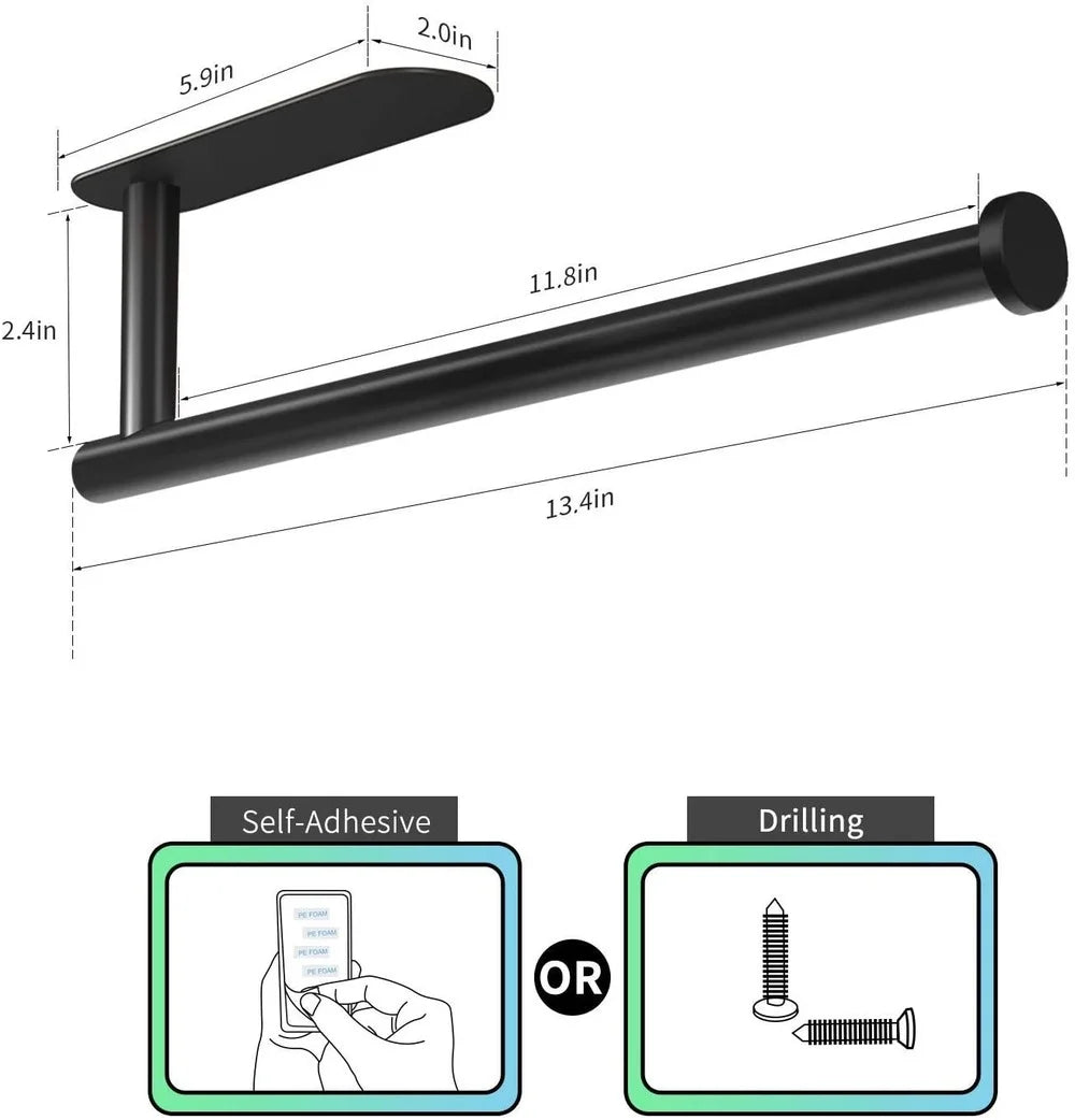 Stainless Steel Paper Towel Holder