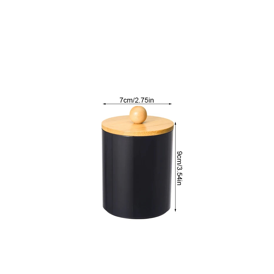 Lotion Soap Dispenser Cotton Swab & Toothbrush Holder Farmhouse Decoration Bathroom Storage Container Soap Dispenser